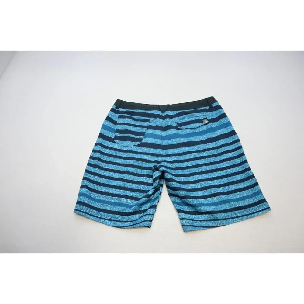 The‎ North Face Board Shorts Aqua Surf Camp Trail Swim Wear Mens Size 34
